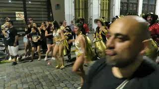 Comparsa Fuego Negro  Lindo Quilombo 2024 argentina buenosaires uruguay candombe dance laboca [upl. by Eedak]