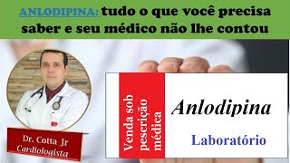 ANLODIPINA tudo que você precisa saber e seu médico não lhe contou [upl. by King]