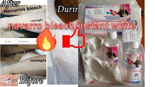 Navarros bleaching soap vs navarros bleach  pano pumuti ng mabilisan [upl. by Brose]