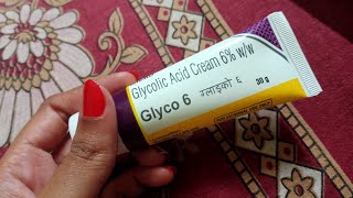 How to use Glycolic Acid Benefits of Glycolic Acid Glyco 6 Cream Review [upl. by Ennaed]