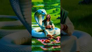 God and a great serpent 🙏✝️ [upl. by Anelle36]