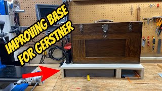 Extending the Base for my Gerstner Tool Chest  Shop improvements [upl. by Gudrun]