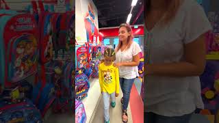 👧🏻 TEO la cumpărături cu MAMA 🚨 Best Shopping Dont upset the girl 💯 shorts back to school [upl. by Artemis]