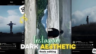 Instagram Trending Dark AESTHETIC reels Editing  Capcut video editing  Hindi Tutorial [upl. by Lust626]