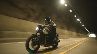 Triumph Speed Twin 900 Riding Video [upl. by Ozner]