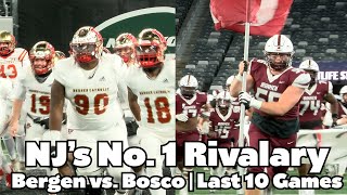 Bergen Catholic vs Don Bosco Through the Years  Last 10 Games  2017 to 2022 [upl. by Aym]