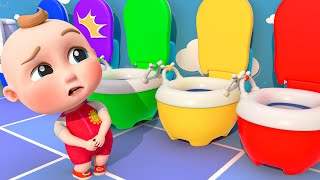 Dont Put Toys In The Potty Bathroom Rules For Children  Nursery Rhymes amp Kids Songs for kids [upl. by Aicatan773]