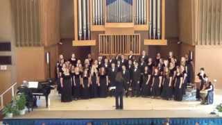 Bonse Aba by the Illinois College Concert Choir [upl. by Dyol734]