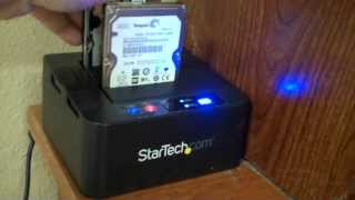 Startech Hard Drive Duplicator Dock  tutorial vlog [upl. by Egas]