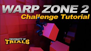 Trials Fusion  Warp Zone 2  Challenge Tutorial [upl. by Dublin849]