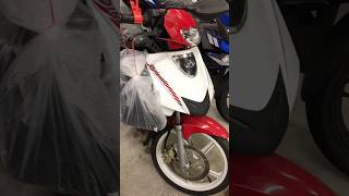 Modenas Dinamik 120 White Red Brand New modenas dinamik120 moto motorcycle 2stroke 2t [upl. by Einhoj114]