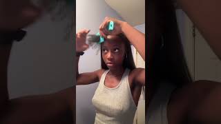 Installing Clip Ins clipinsfornaturalhair 4chairstyle beautysupplystore beautyhacks [upl. by Laks]