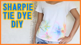 DIY Easy Sharpie Tie Dye T Shirt [upl. by Allis]