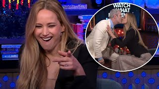 So Nervous to Kiss Hot Jennifer Lawrence on Watch What Happens Live [upl. by Xyno]