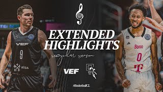 VEF Riga v Telekom Baskets Bonn  Full Game Highlights  BasketballCL 202425 [upl. by Pavlov]