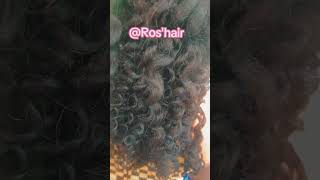 Hairstyles youtubeshorts coiffureadomicile [upl. by Nwadrebma]