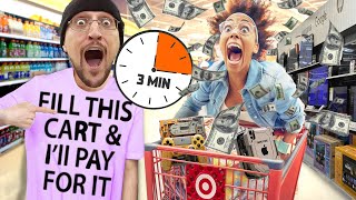 Surprising Strangers with Shopping Spree  Walmart FV Family Fill a Cart Challenge [upl. by Haimes850]