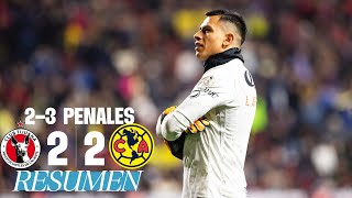 XOLOS 22 AMÉRICA PLAY IN  AMÉRICA lo gana 32 en PENALES [upl. by Anaidiriv]