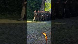 Einmarsch Offizieranwärter der Infanterie Schloss Saaleck🦅🇩🇪bundeswehr militär parade marsch [upl. by Leitao481]