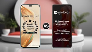 Honor 200 Lite vs Moto G85 5G [upl. by Hellah]