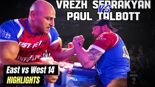 Vrezh Sadrakyan vs Paul Talbott Highlights [upl. by Damian460]