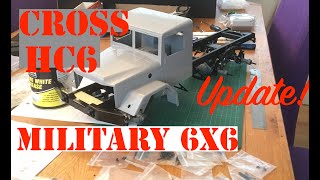 Cross RC HC6  6x6 Military Truck  112 Crawler Build Update [upl. by Aslin]