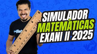 Nuevos reactivos Exani II de Matemáticas simulador resuelto en vivo [upl. by Baker428]