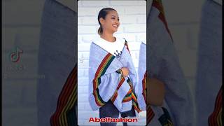 Ethiopian Traditional Dress  Habesha Cultural Dress  Fashion Clothes [upl. by Nanni]