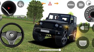 Dollar Song Modified Mahindra Black Thar 😈  Indian car simulator 3d  Android Gameplay  viral [upl. by Cy]