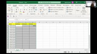 Excel  mouvements débit crédit solde [upl. by Bettencourt]