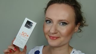 TEST na ŻYWO ZIAJA  tonujący krem do twarzy SPF 50 [upl. by Ayana299]