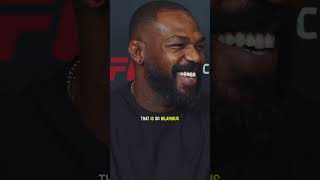 Jon Jones tells Nina Drama his funny incident at Hollister LOL shorts mma ufc [upl. by Ecirtel]