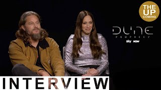 Travis Fimmel amp Jodhi May interview on Dune Prophecy [upl. by Mayne]