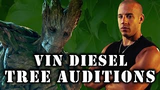 Vin Treesel Auditions Before He Was Groot  Supercut [upl. by Enyluqcaj159]