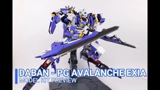 KIT PREVIEW DABAN  PG AVALANCHE EXIA pt2 [upl. by Guildroy973]