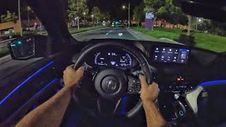 2022 Acura MDX Type S Advance POV Night Drive 3D AudioASMR [upl. by Rosenbaum]