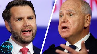 Top 10 Moments From the 2024 US Vice Presidential Debate [upl. by Arin]