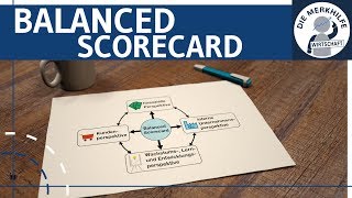 Balanced Scorecard einfach erklärt  Umsetzung von Strategien  Unternehmensführung  Management [upl. by Salita468]