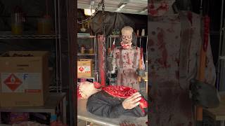 EVIL LABORATORY Halloween2023 HomeHaunt Animatronic EvilScientist HauntedHouse Halloween [upl. by Atteval]