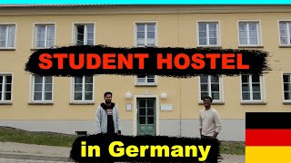 Hochschule Nordhausen Student Hostel Tour  Germany Tamil Vlog  All4Food [upl. by Meldoh]