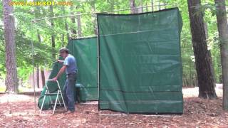 The Sukkah Project™  Assembly of the Tubular Sukkah Kit a time lapse sequence [upl. by Lauren453]