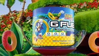 Sonic the Hedgehog G FUEL Peach Rings Supreme Hydration Launch Trailer [upl. by Eiramanig234]