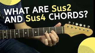 🎸 What are Sus2 and Sus4 Chords [upl. by Harilda]