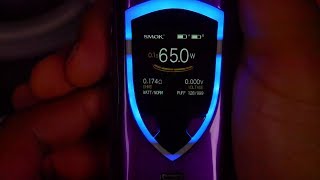 Smok ProColor 225W Kit Review  3 Mod Giveaway That New UI tho [upl. by Ymmor]