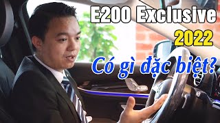 E200 Exclusive 2022 có gì đặc biệt có nên thêm tiền mua E300 AMG  Đức Bằng MercedesBenz [upl. by Aivataj]