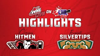 Calgary Hitmen at Everett Silvertips 119  WHL Highlights 202425 [upl. by Cissej]