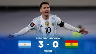 Eliminatorias Sudamericanas  Argentina 30 Bolivia  Fecha 10 [upl. by Rainwater732]