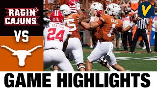 23 Louisiana vs 21 Texas Highlights  Week 1  2021 College Football Highlights [upl. by Esnofla]