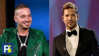 J Balvin y David Bisbal tienen mucho que agradecer en el día de Acción de Gracias [upl. by Viddah644]