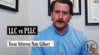 LLC vs PLLC Quick Guide To Entity Choice For PROFESSIONALS In Texas [upl. by Oicnaneb]